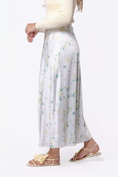 Lisa Skirt (Light Green Ground)