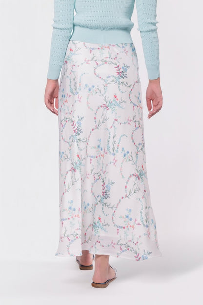 Lisa Skirt (White Flower)