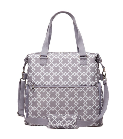 Sarah Wells Lizzy Breast Pump Tote – Lightweight, Easy-Clean Bag with Insulated Pocket, Laptop Sleeve & Side Storage – Fits Pumps & More