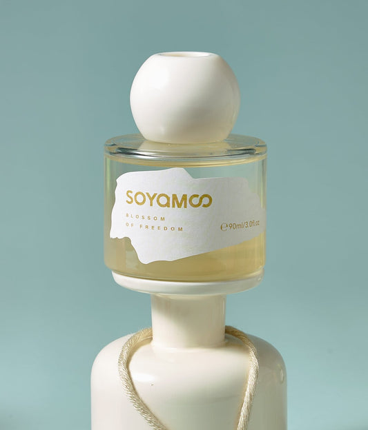 SOYAMOO Moonlit Gardenia Scent Boutique Reed Diffuser – 90ml