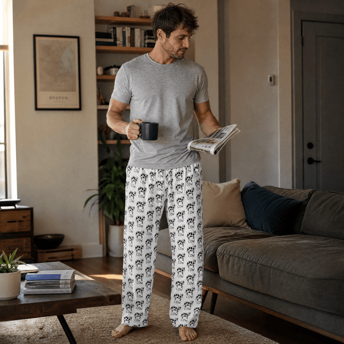 Cow - Cotton Lounge Pants