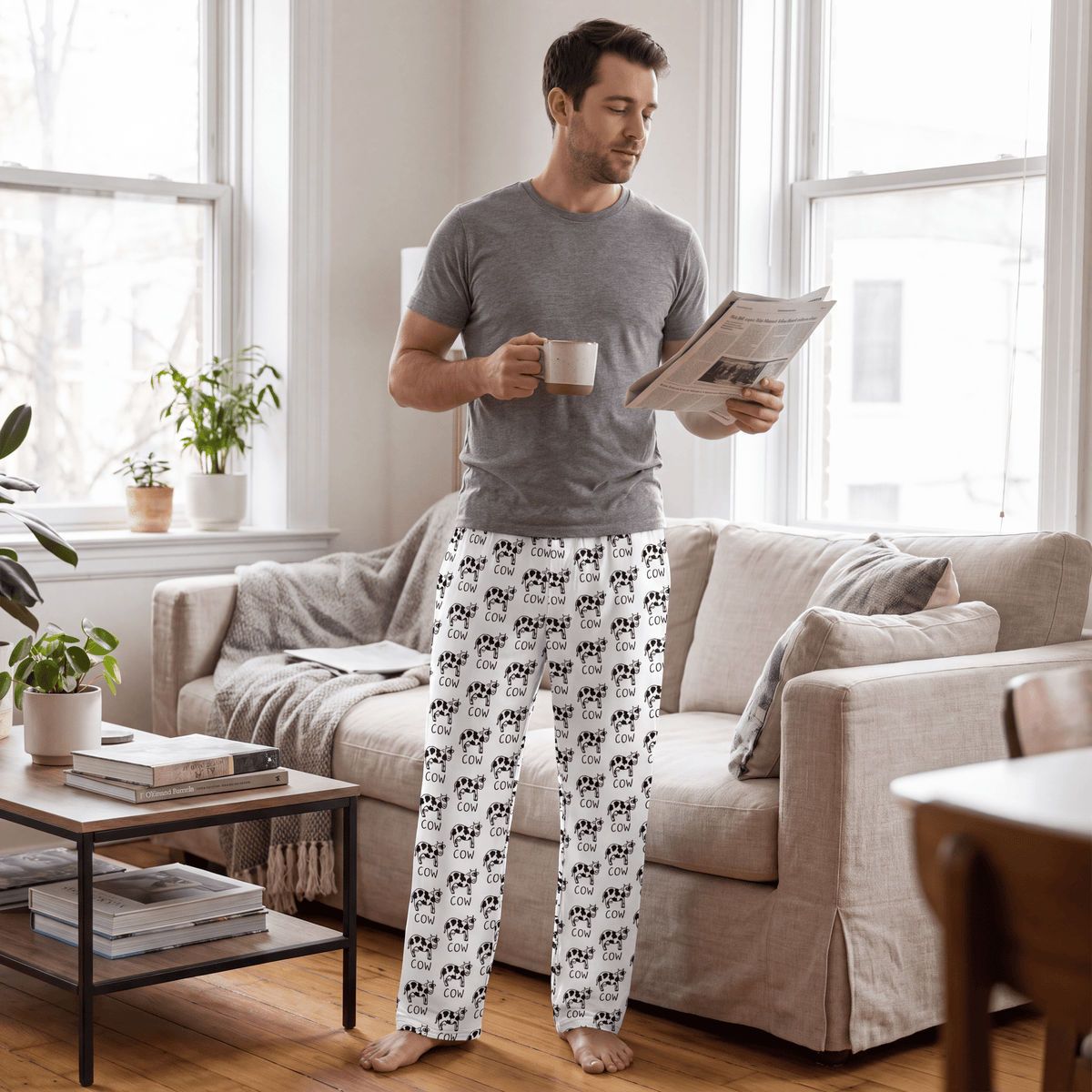 Cow - Cotton Lounge Pants