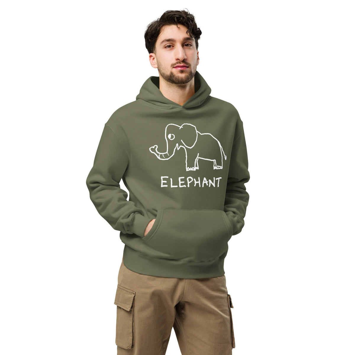 Fall Collection - Elephant - Premium Hoodie