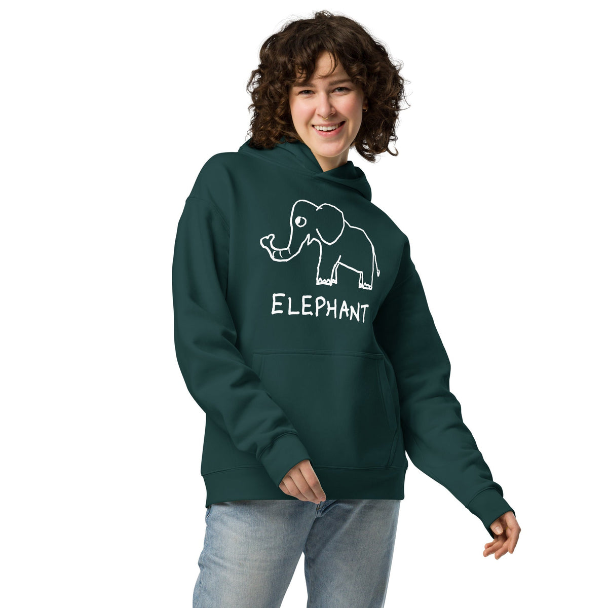 Fall Collection - Elephant - Premium Hoodie