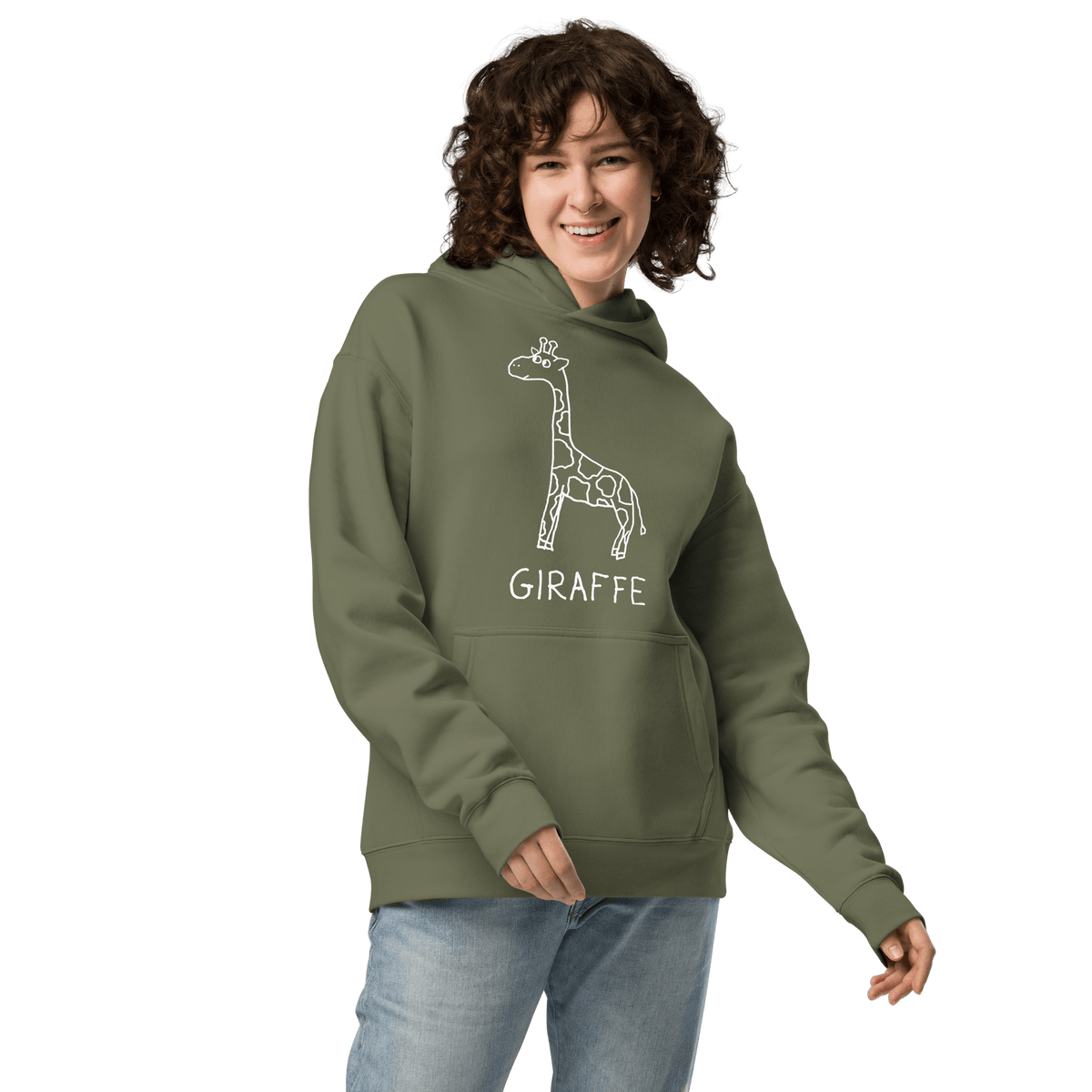 Fall Collection - Giraffe - Premium Hoodie