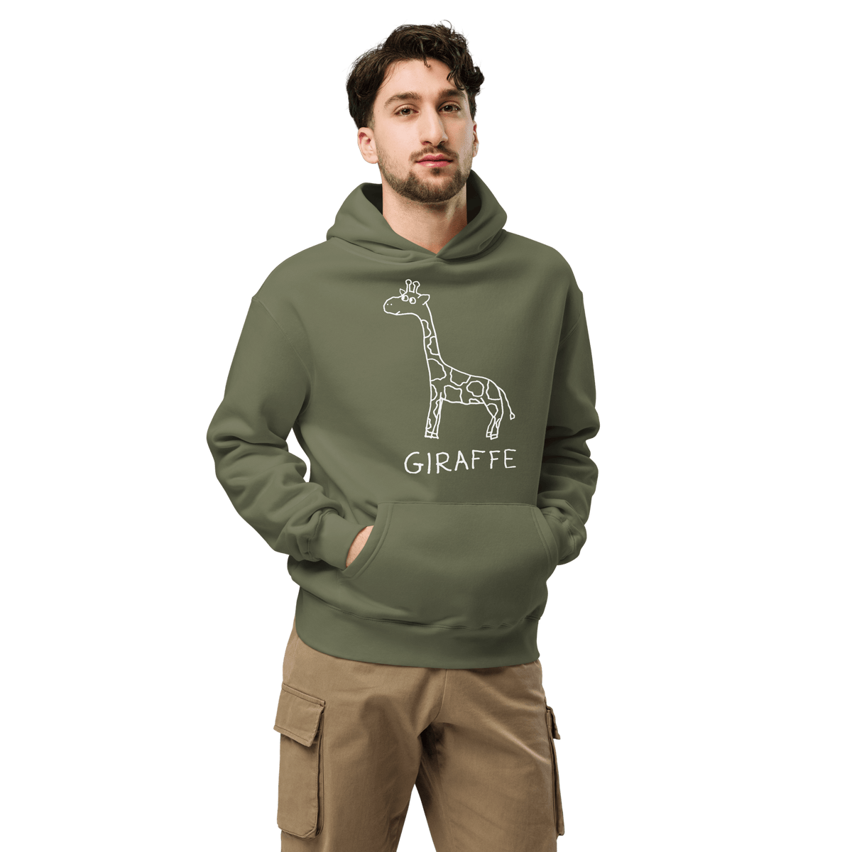 Fall Collection - Giraffe - Premium Hoodie