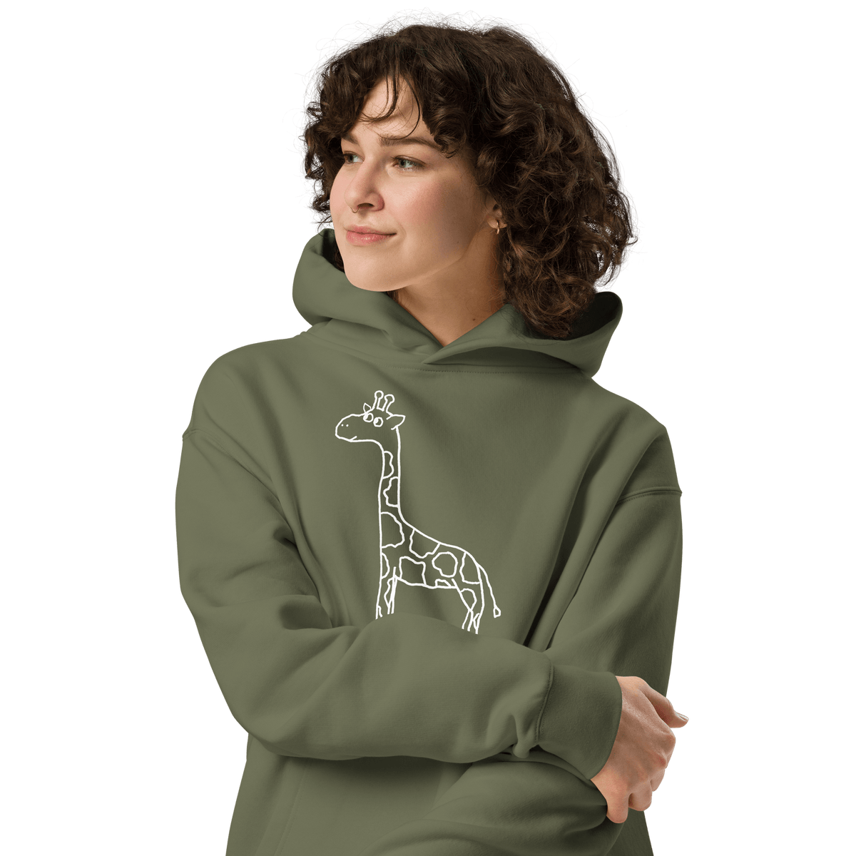Fall Collection - Giraffe - Premium Hoodie