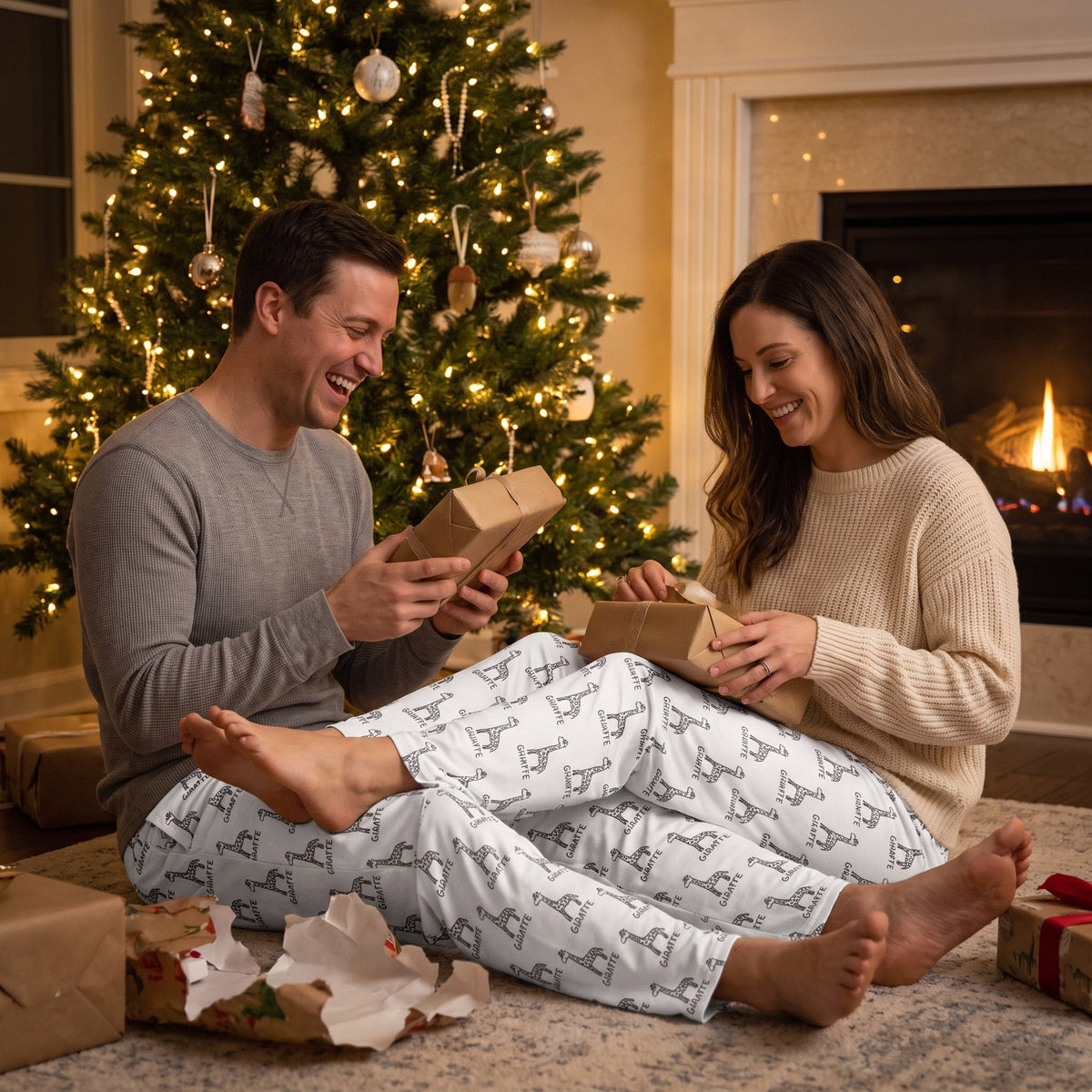 Giraffe - Cotton Lounge Pants