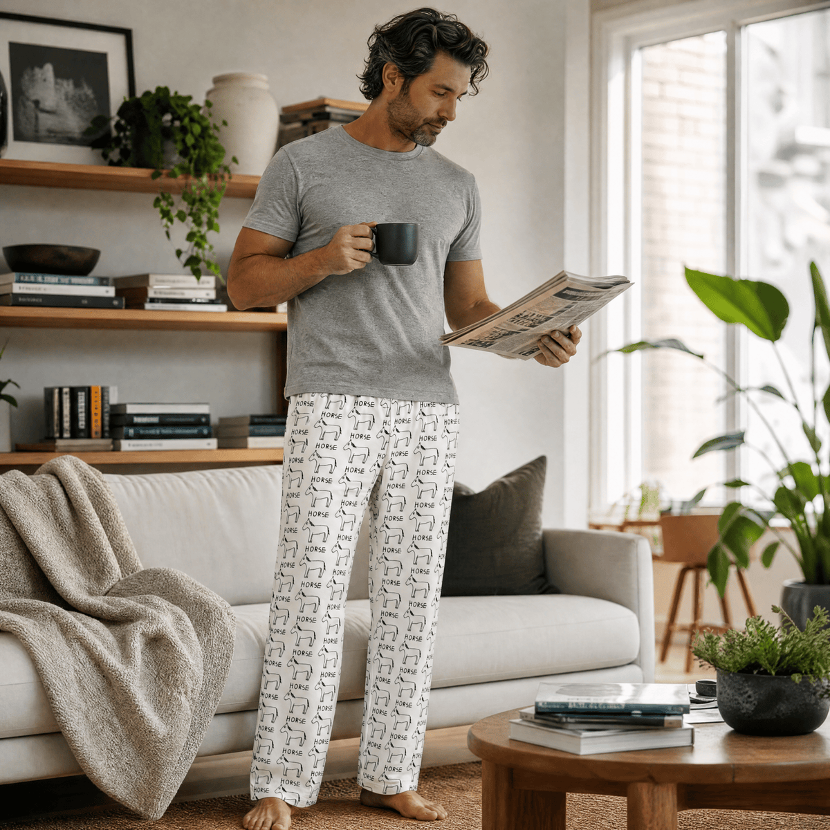 Horse - Cotton Lounge Pants
