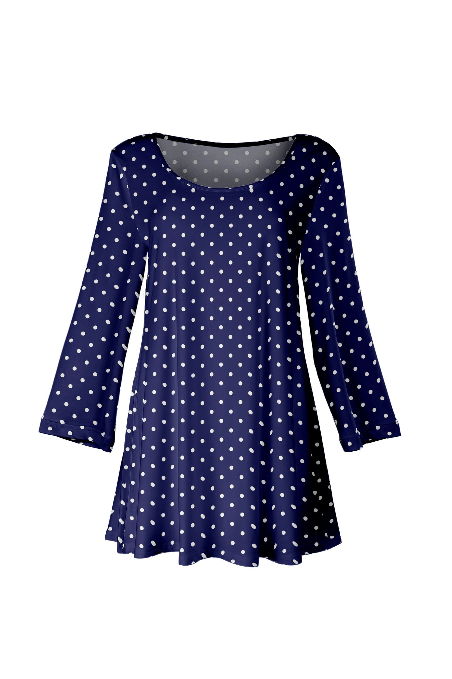 Navy White Dotted Starry-