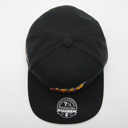 Mitchell & Ness Men's NBA Logo History Fitted Hwc Heat Fitted Caps