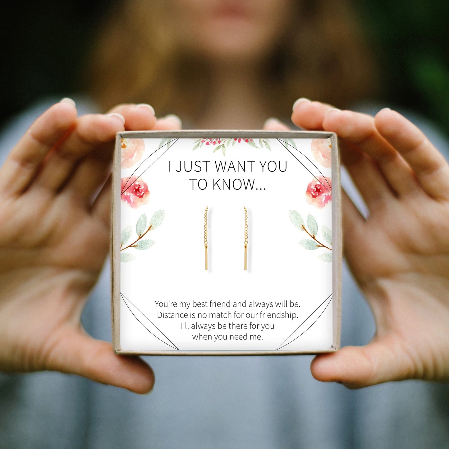 Long Distance Friendship Earrings