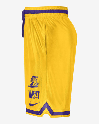 Nike Men's La Lakers Courtside NBA Graphic Shorts
