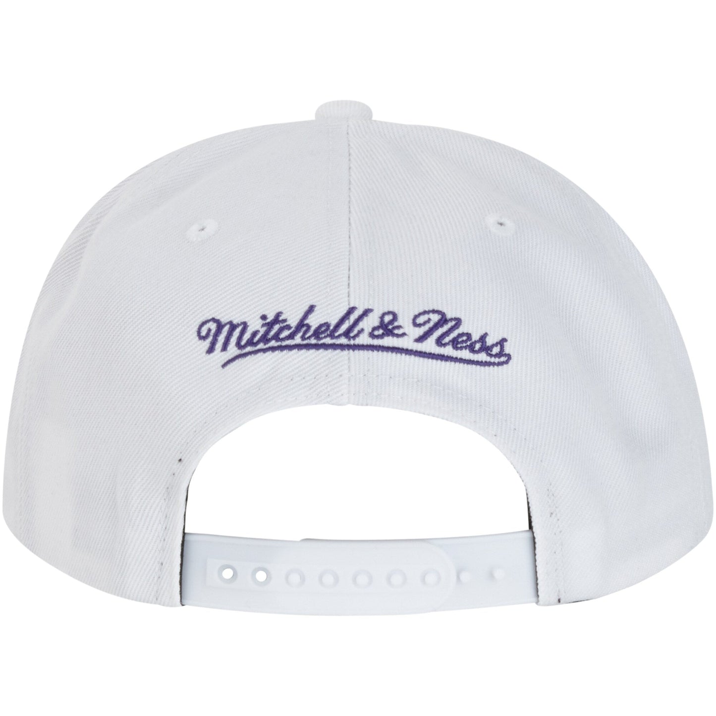 Men's Mitchell & Ness NBA Champs Snapback Hwc Lakers - White