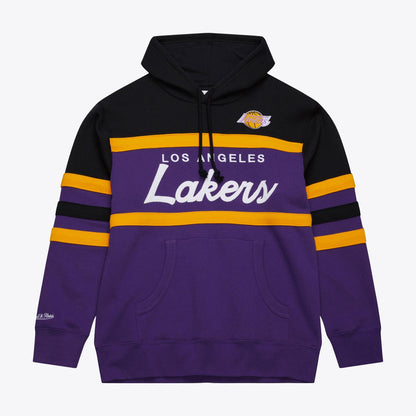Mitchell & Ness Men's Head Coach Hoodie Lakers