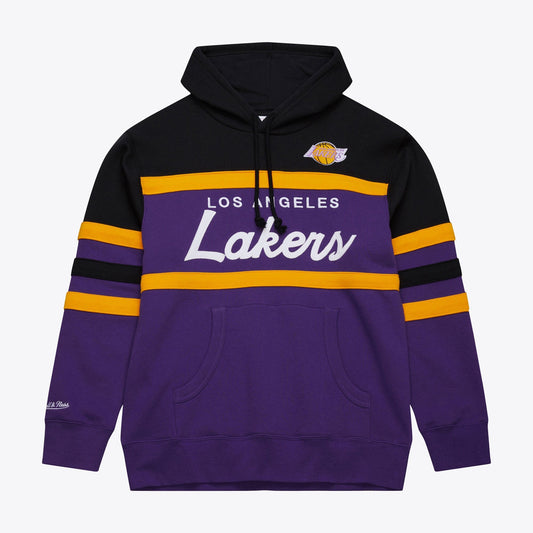 Mitchell & Ness Men's Head Coach Hoodie Lakers