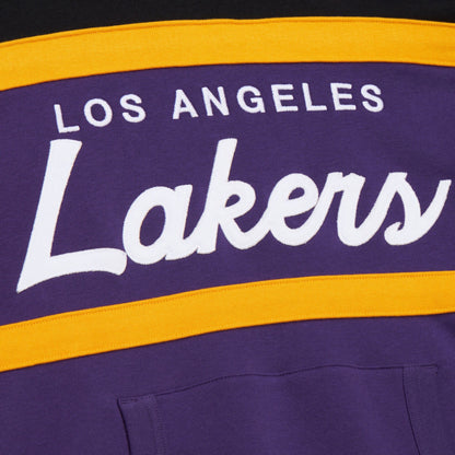 Mitchell & Ness Men's Head Coach Hoodie Lakers
