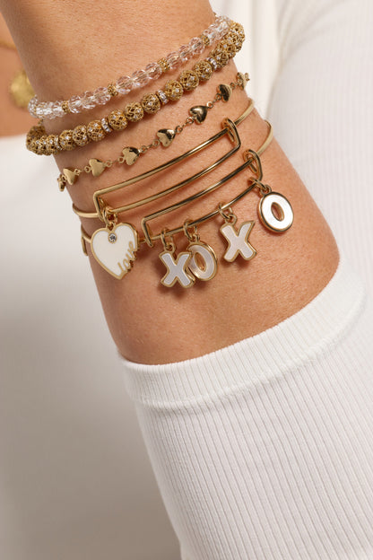 Love XOXO Bangle Set of 5
