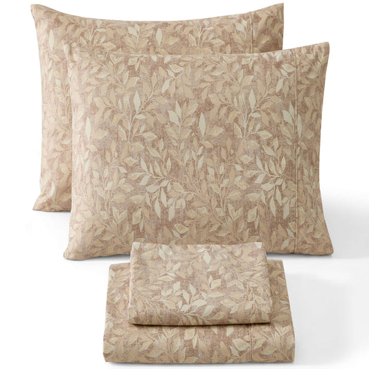 Leaves Taupe-