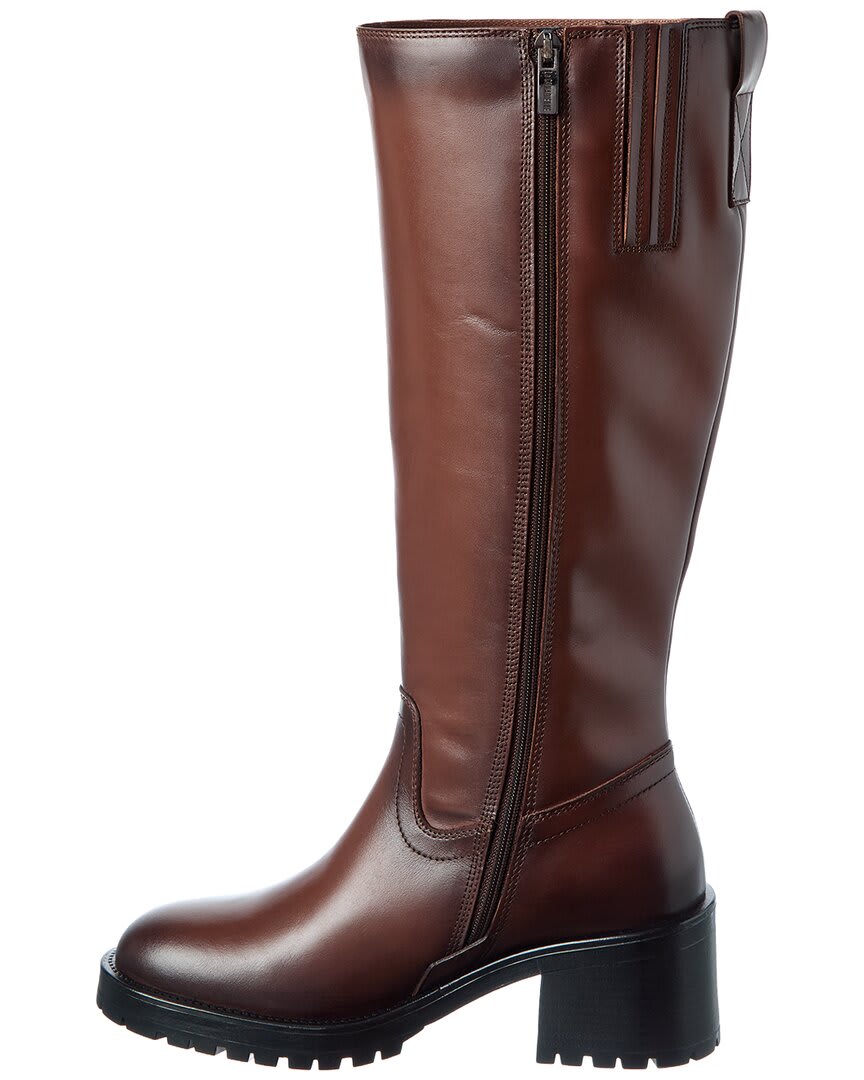 BROWN LEATHER-