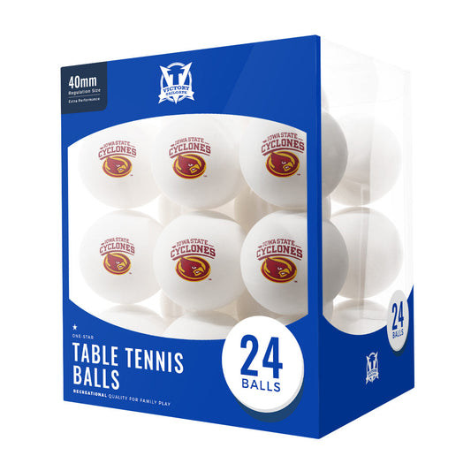 Iowa State Cyclones Ping Pong Balls (24-Pack)