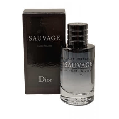 Christian Dior Sauvage 0.34 Oz Eau De Toilette Mini For Men