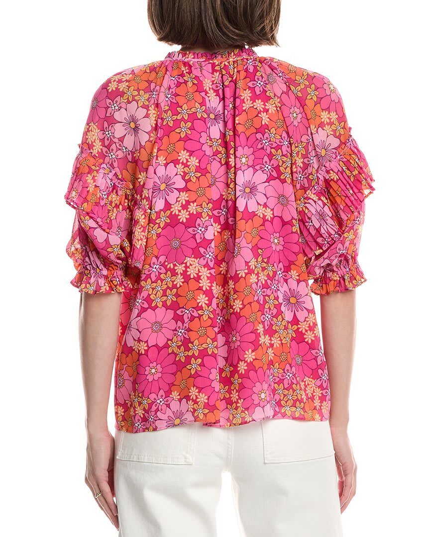 BRIGHT RASPBERRY FLORAL-