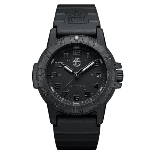 Leatherback SEA Turtle, 39 mm, Outdoor Watch, Blackout