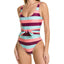 SALMON ROSE MULTI STRIPE PRINT