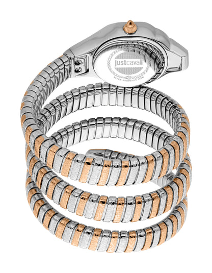 Jc1l271m0065 Just Cavalli Ravenna Women's Two Tone Rose Gold & Silver Watch