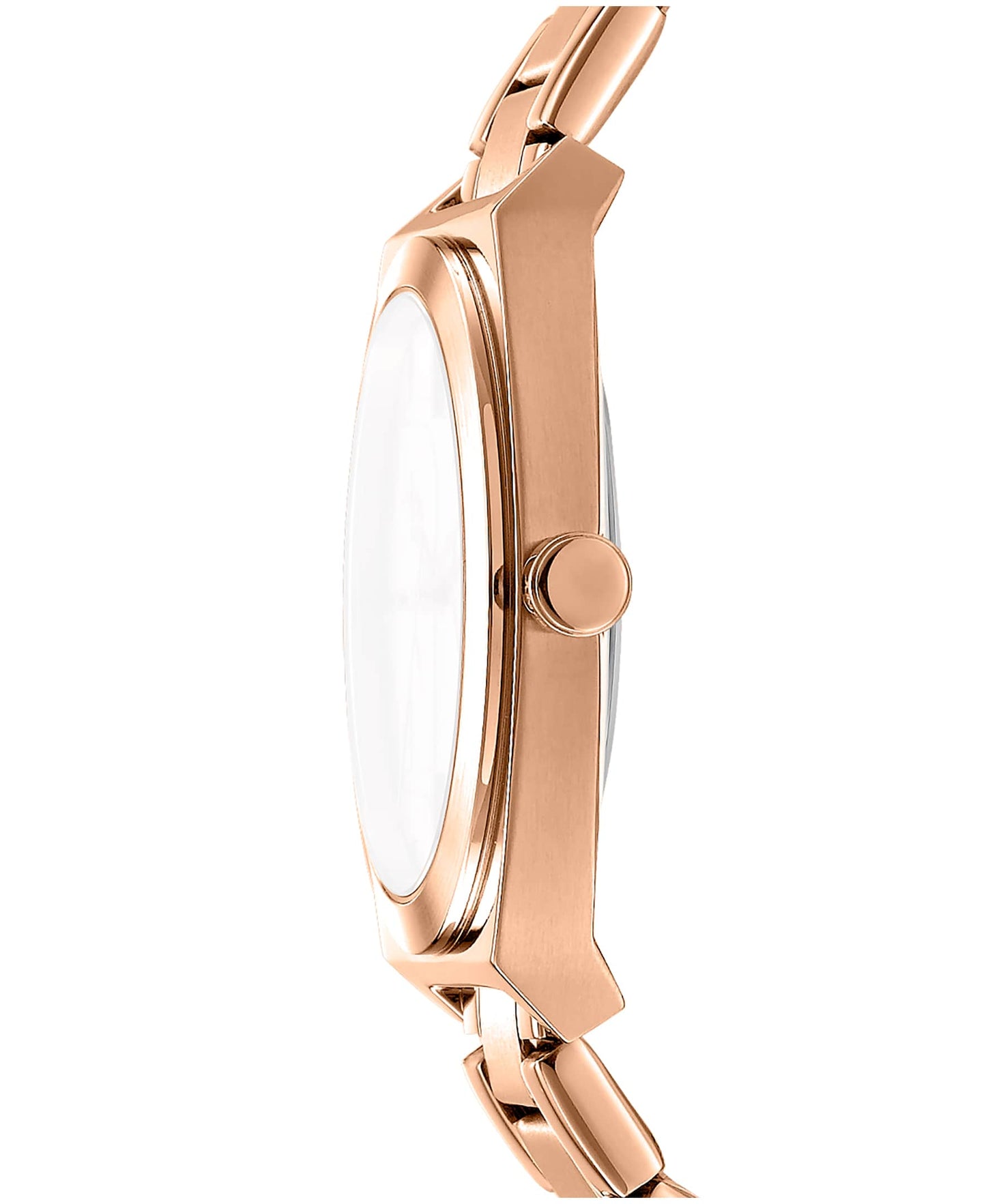 Dkny Women Watch, Rose Gold Color Case, Rose Gold Dial, Rose Gold Color Metal Bracelet, 3 Hands, 5 Atm-4