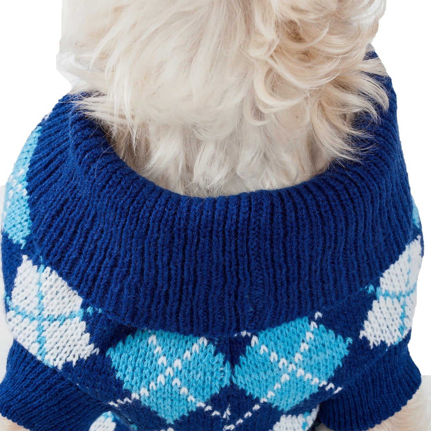 Blue Argyle-