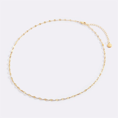 Mint & Lily Petal Chain Necklace