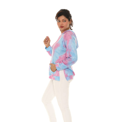 Purple and Blue-