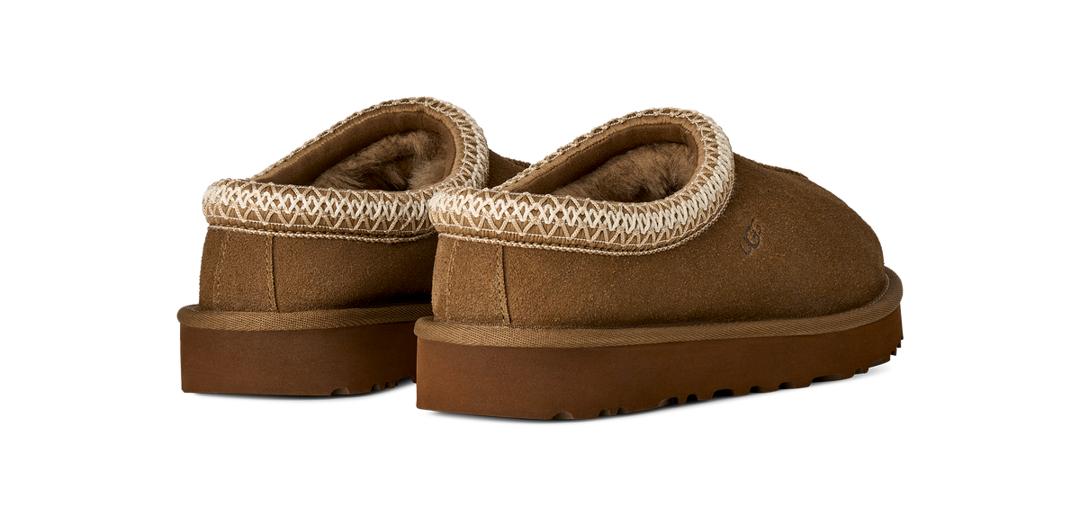 UGG Tasman II Womens Clogs — Light Bronze Suede