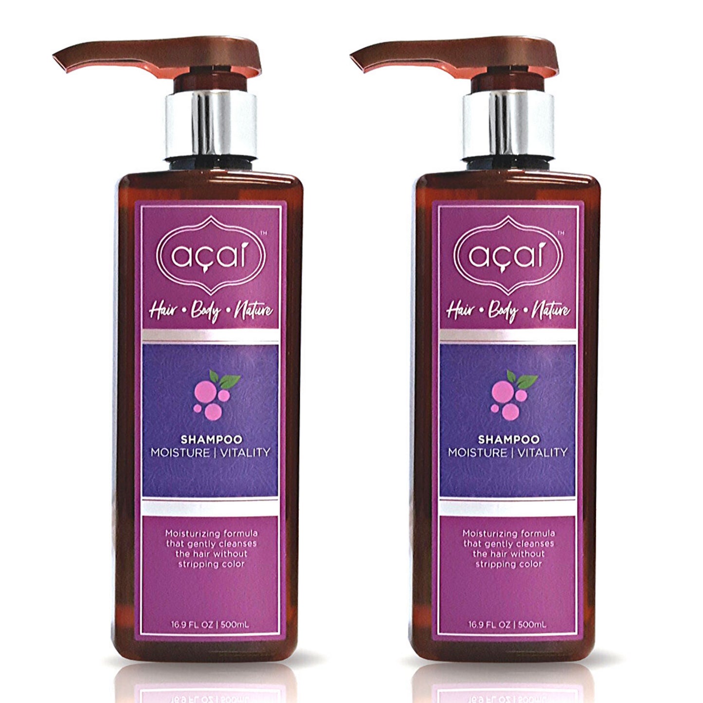 Acai Moisture & Vitality Shampoo - 2-Pack