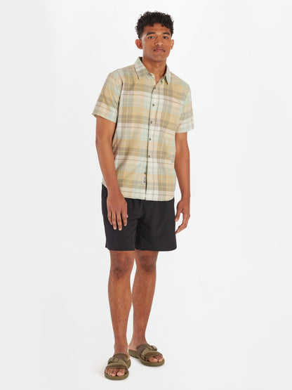 Marmot Men's Aerobora Novelty Short Sleeve Button Down Shirt