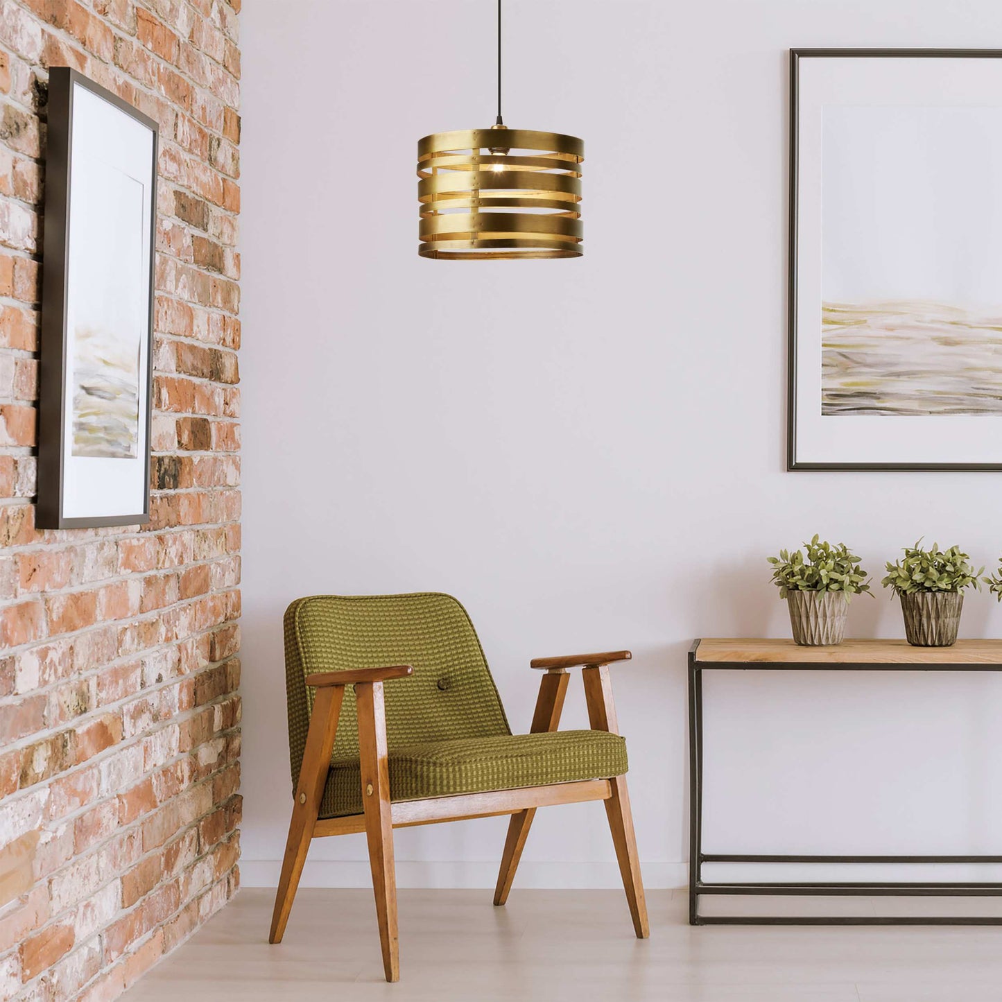 Brushed Gold-