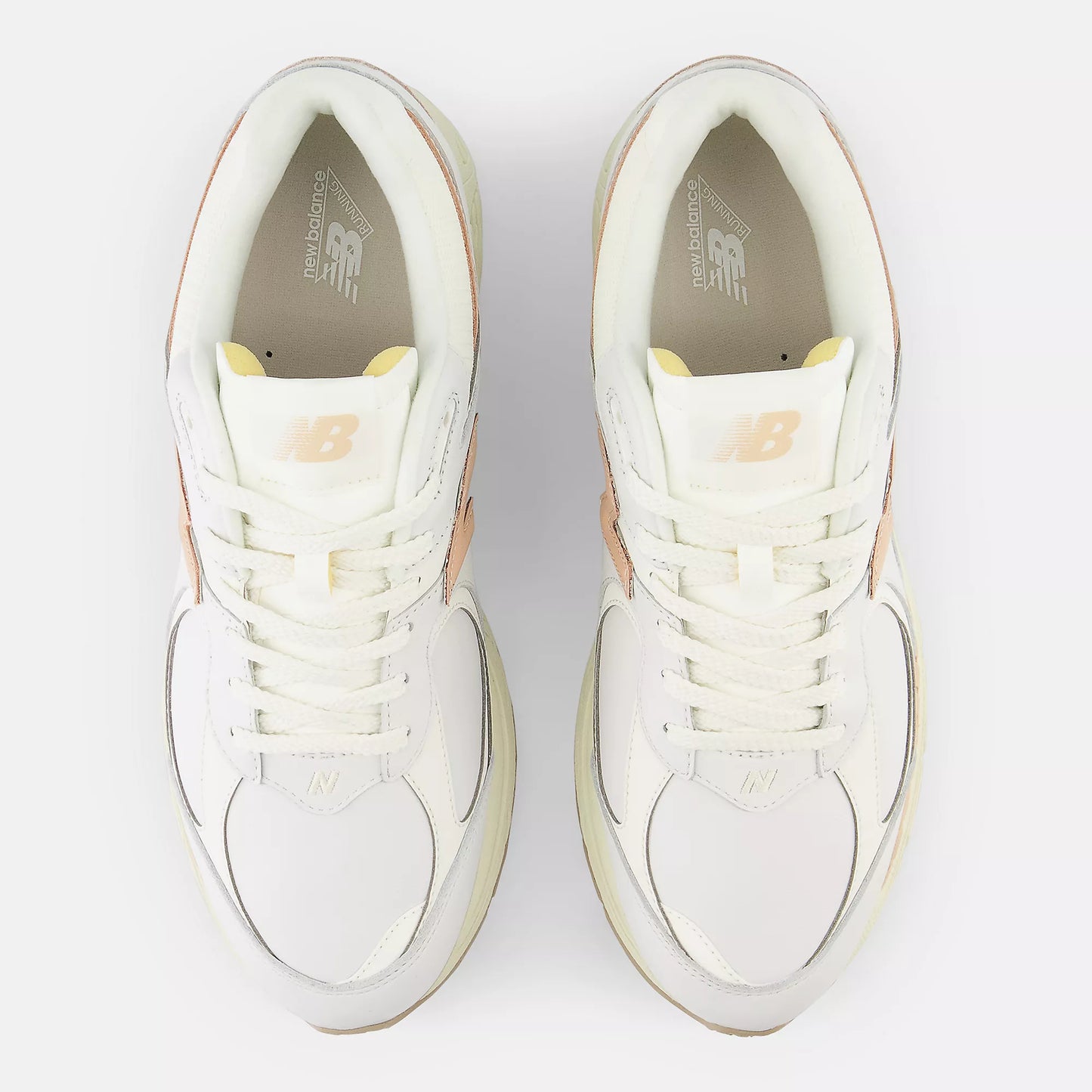 New Balance Mens 2002R White Vachetta Tan