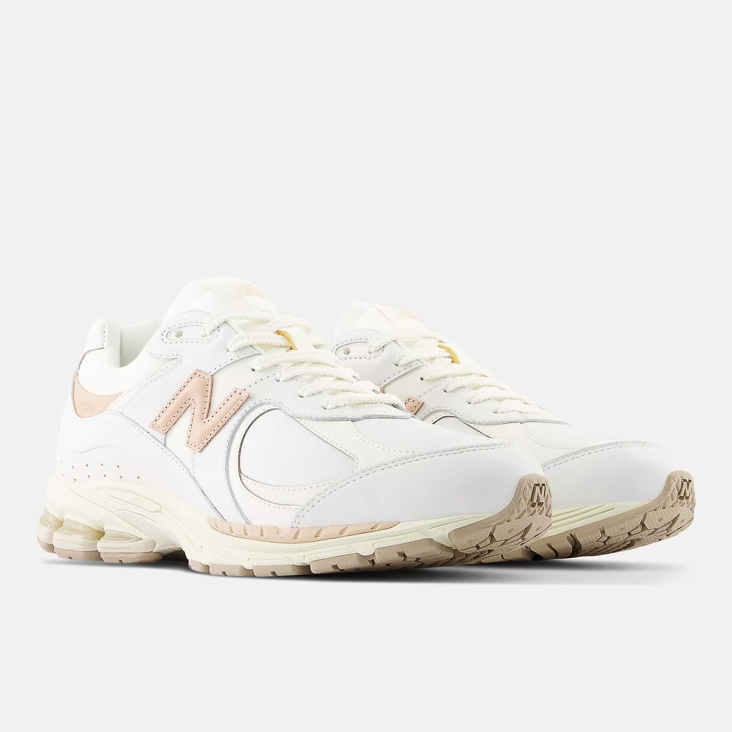 New Balance Mens 2002R White Vachetta Tan