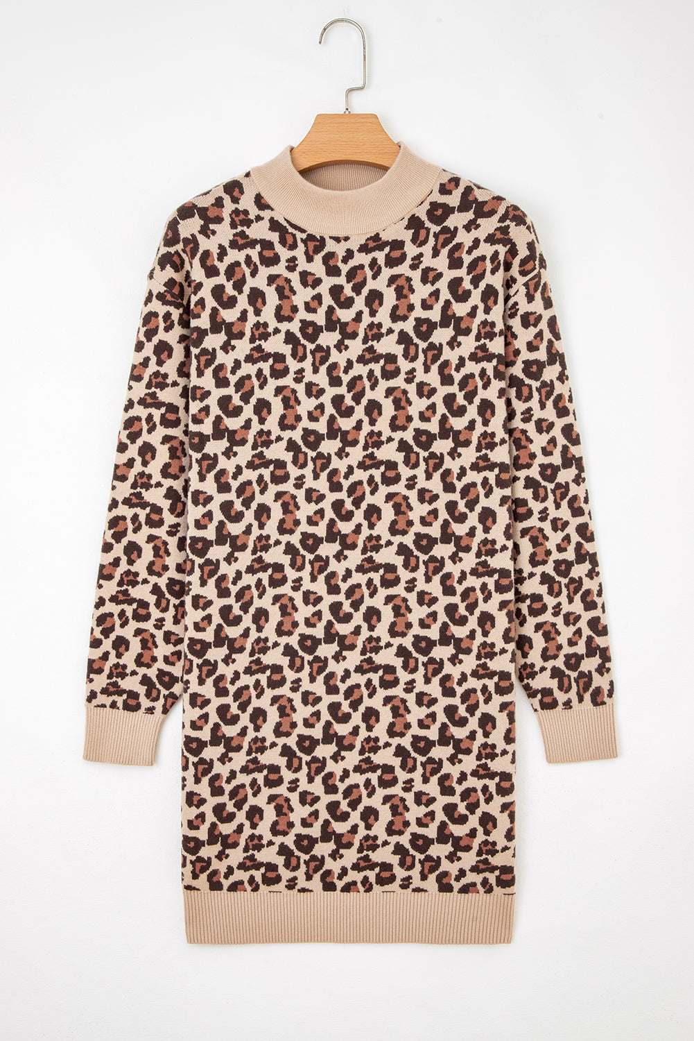 Amelia High Shift Mini Sweater - Khaki / L - 12/14