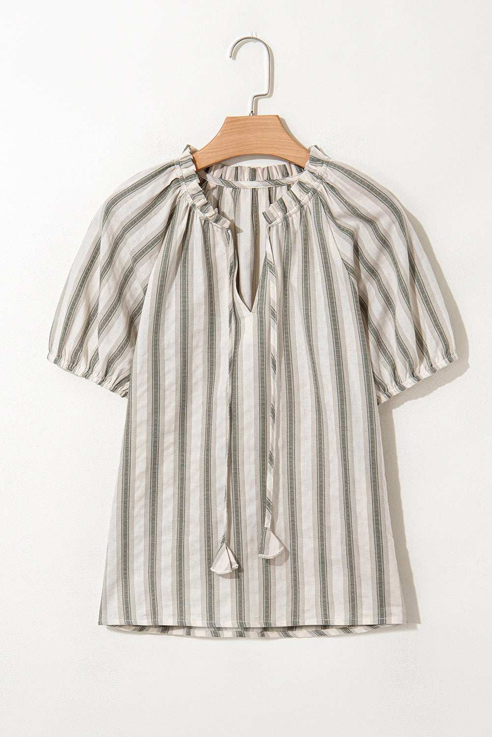 Lorelai Tie Short Sleeve Blouse