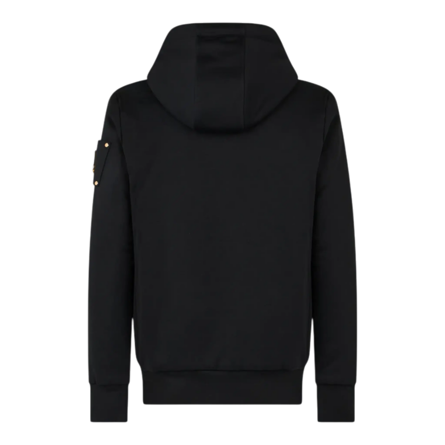 MOOSE KNUCKLES CLASSIC BUNNY MEN Zip-Up Hoodie Black/Black Fur