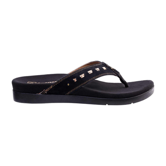 Spenco Laguna Stud Sandals - Wide Width