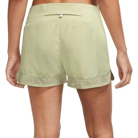 Nike Women's Dri-Fit Running Lined Shorts Mesh Hem Shorts