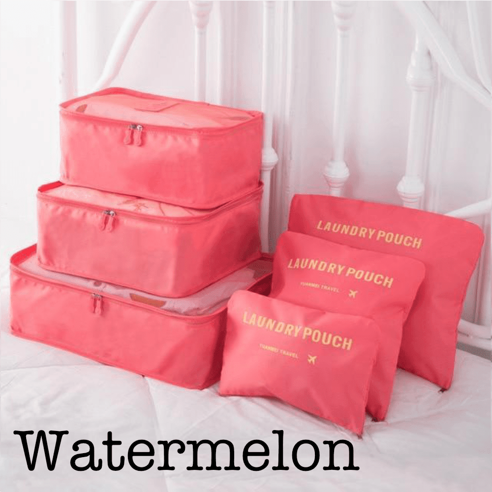 Threaded Pear 6 Piece Travel Organizer