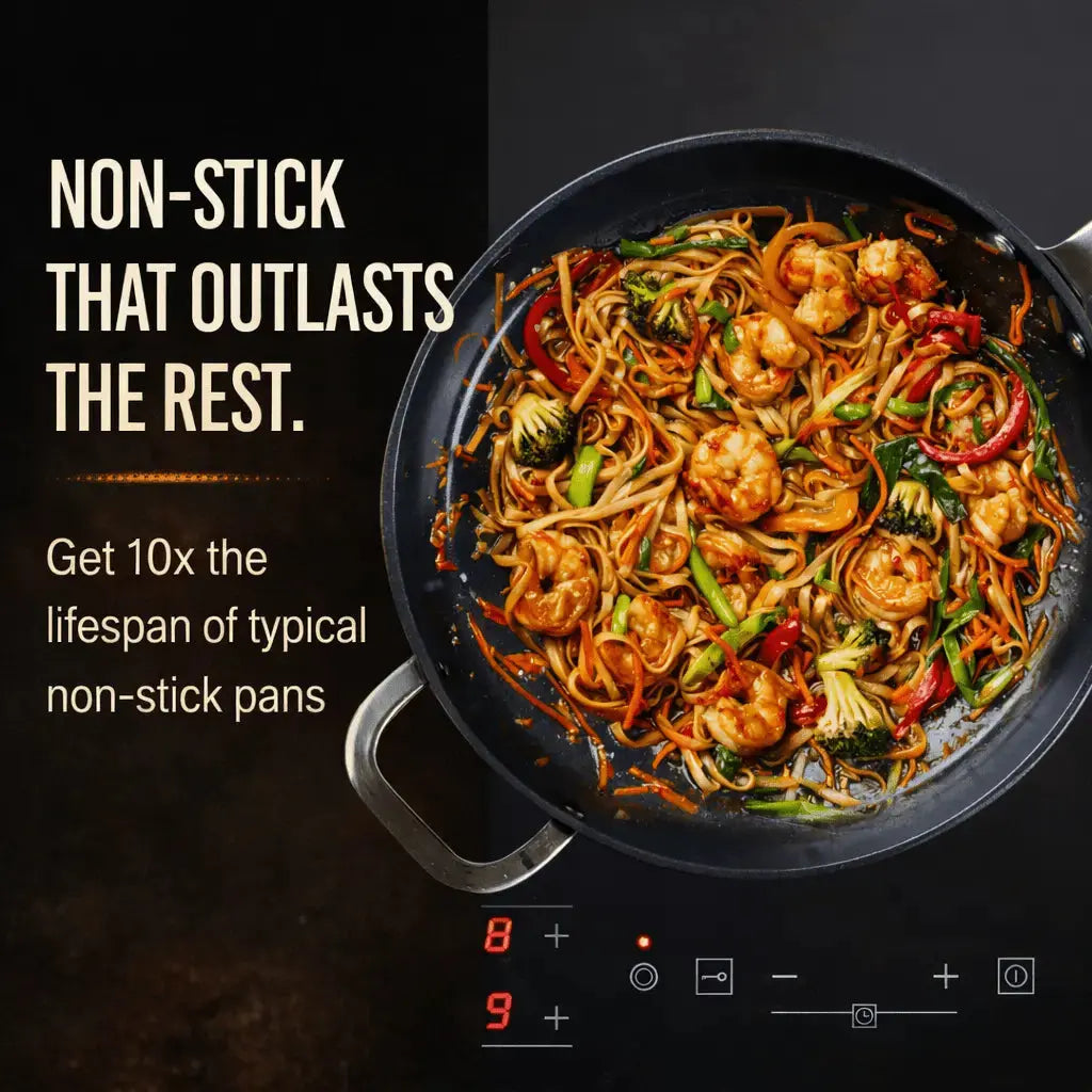 Maestro 3 - Piece Frying Pan Set - Alva Cookware