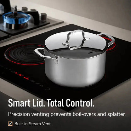 Maestro Stock Pot with Lid — 8 Qt.