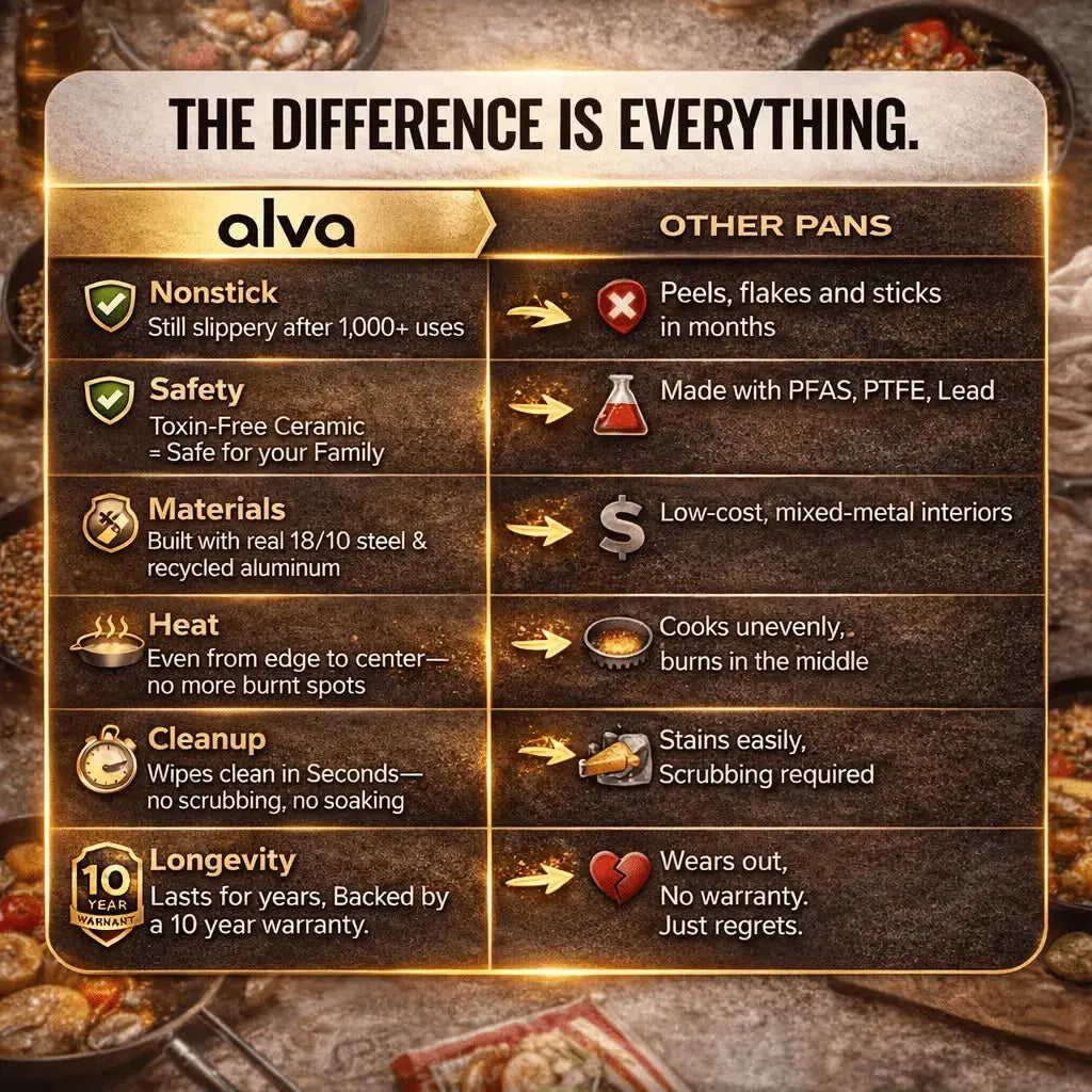 Maestro Frying Pan — 5 - Ply - Alva Cookware
