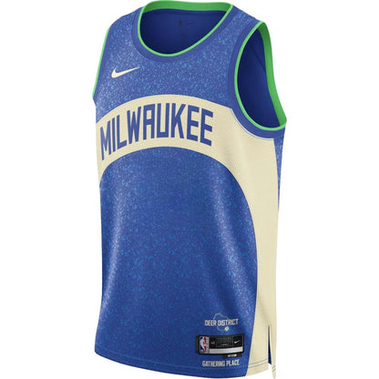 Nike Men's NBA Milwaukee Bucks City Swingman Jersey 23 Jerseys